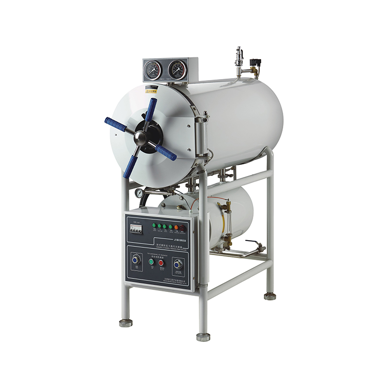 Sterilizer wap tekanan silinder mendatar